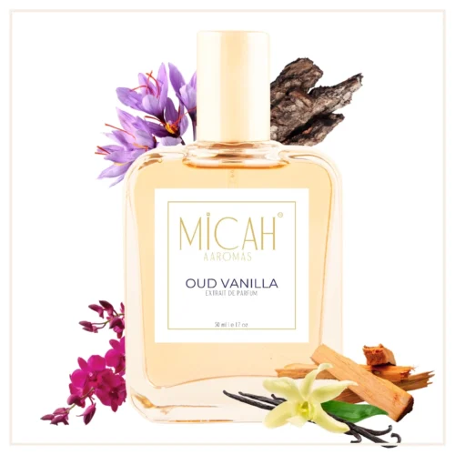 Oud Vanilla perfume bottle luxury oriental fragrance_U1_1_1