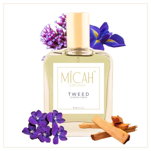 Tweed fragrance notes iris vervain violet leaf sandalwood ambergris_M1_1_1