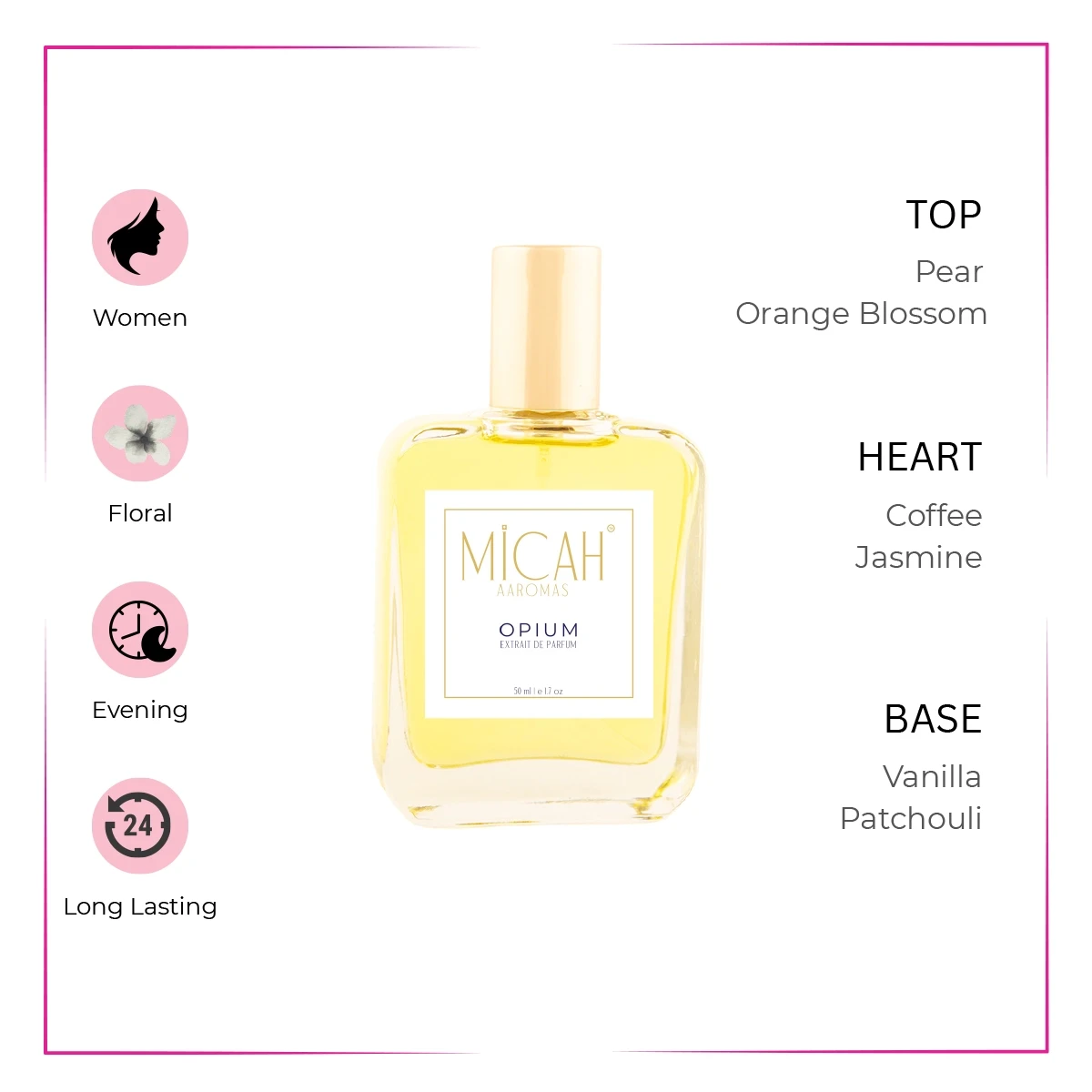 Opium Inspired Perfume Coffee Vanilla Fragrance_W1_3_1