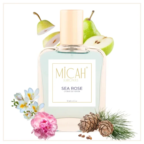 Sea Rose perfume for women fresh floral fragrance bottle_W1_1_1