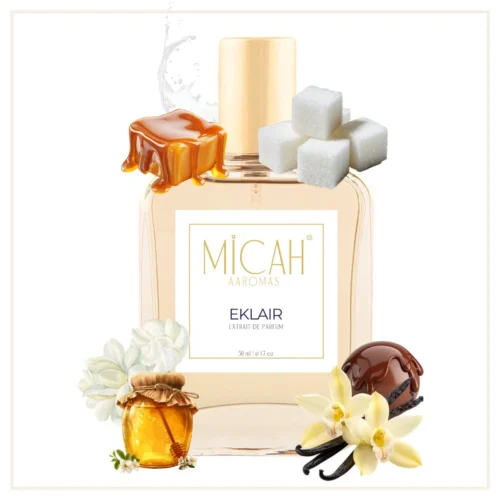 Eklair gourmand perfume with caramel vanilla milk honey fragrance_W1_1_1
