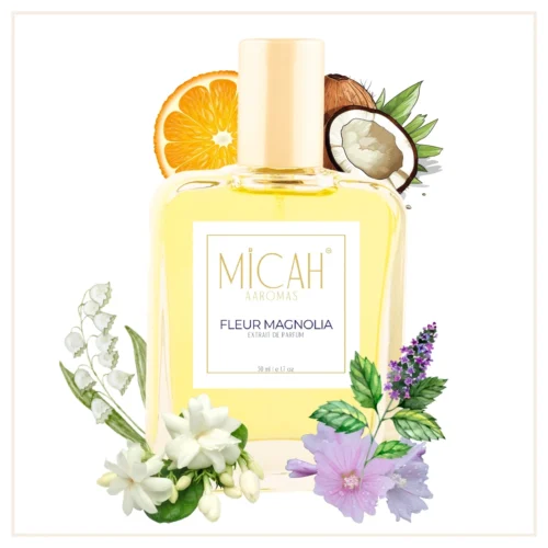 Fleur Magnolia perfume for women luxury floral fragrance bottle_W1_1_1