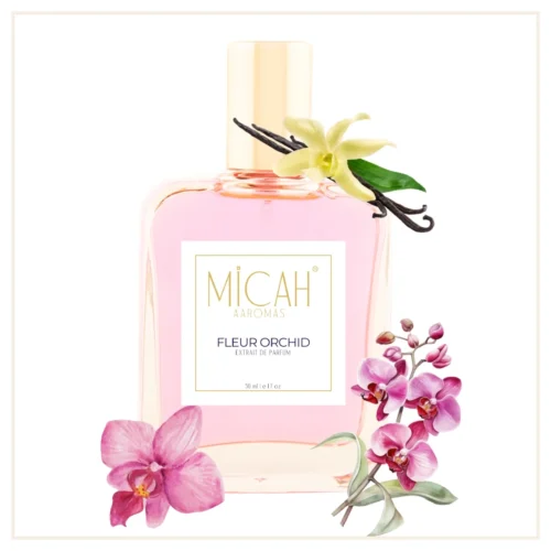 Fleur Orchid Perfume for women sweet vanilla floral fragrance bottle_W1_1_1