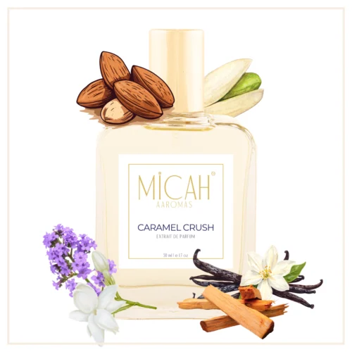 Caramel Crush Apparel Spray by Micaha Aromas - Sweet Gourmand Extrait De Parfum